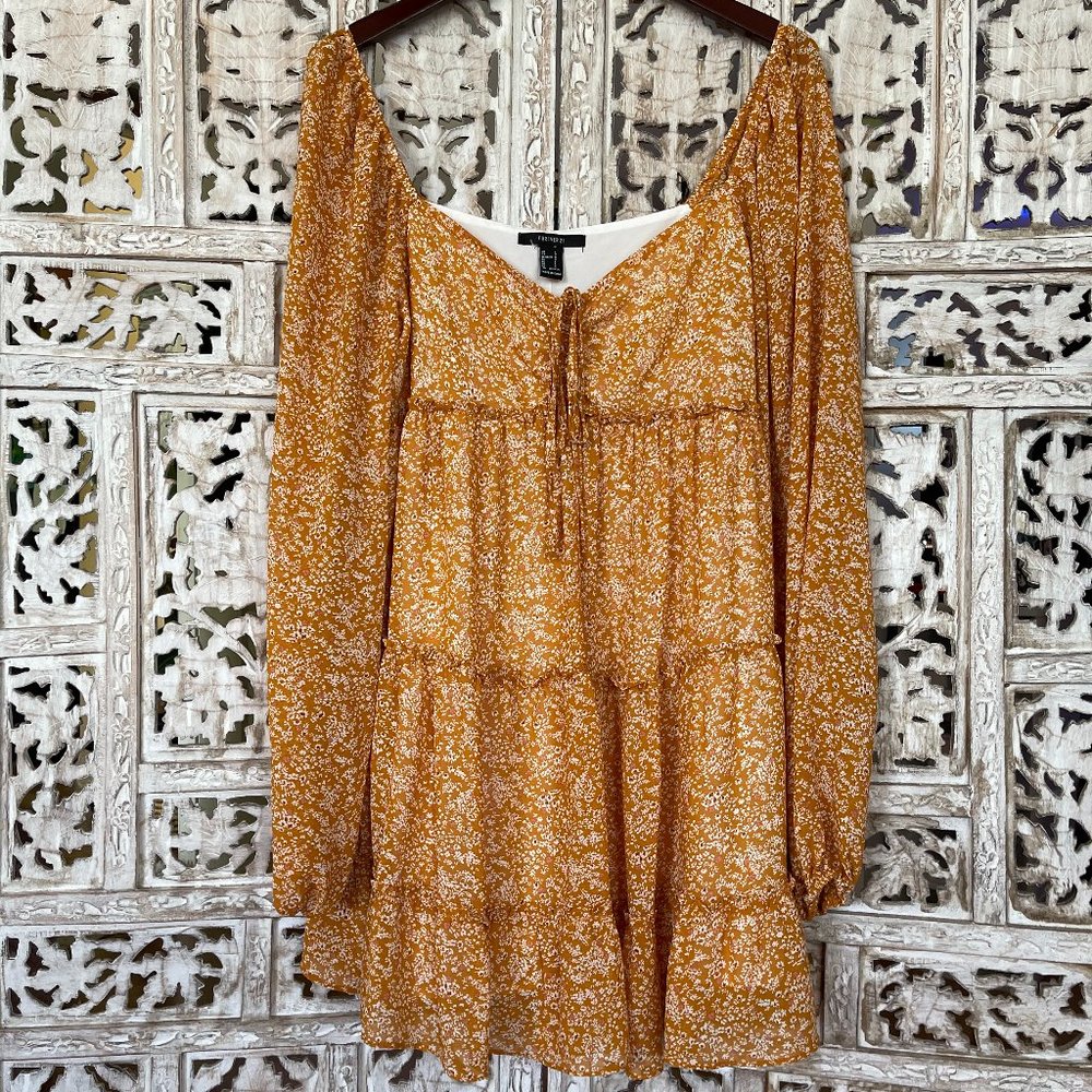 Ditsy Floral Ruffle Dress